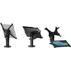 ES ClickSafe Cable Lock For Payment Terminal, Tablet - Single Keyed Lock - Black - Carbon Steel - For Payment Terminal, Ta