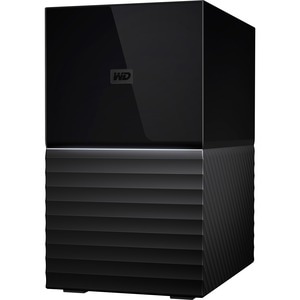WD My Book Duo WDBFBE0240JBK 2 x Total Bays DAS Storage System - 24 TB HDD Desktop - 2 x HDD Installed - 24 TB Installed H