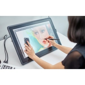 Wacom Cintiq DTK2260K0A Grafiktablett - 54,9 cm (21,6 Zoll) LCD - 5080 lpi - Kabel - Schwarz - 16,7 Millionen Farben - 476