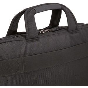 Case Logic Carrying Case (Briefcase) for 39.6 cm (15.6") Notebook, Tablet PC, Portable Electronics - Black - Impact Resist