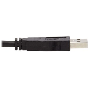 Eaton Tripp Lite Series DisplayPort KVM Cable Kit - DP, USB, 3.5 mm Audio (3xM/3xM) + USB (M/M), 4K, 4:4:4, 10 ft. (3.05 m