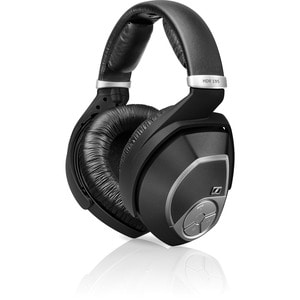 Sennheiser HDR 195 Headphones - Stereo - Wireless - RF - 328.1 ft (100 m) - 17 Hz to 22 kHz - Over-the-head - Binaural - C