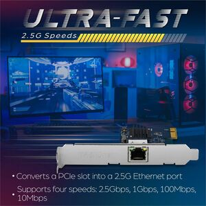 Trendnet TEG-25GECTX. Eingebaut. Übertragungstechnik: Kabelgebunden, Hostschnittstelle: PCI Express, Schnittstelle: Ethern