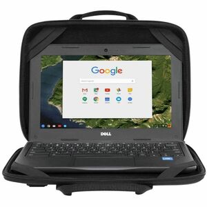 Targus Work-in Essentials TED006GL Carrying Case for 29.5 cm (11.6") Chromebook, Notebook - Black/Grey - Scuff Resistant I
