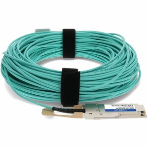 AddOn 25 m Fibre Optic Network Cable - 1 - TAA Compliant - Cable for Network Device - First End: 1 x QSFP28 Network - Seco