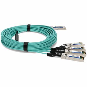 AddOn 20 m Fibre Optic Network Cable - 1 - TAA Compliant - Cable for Network Device - First End: 1 x QSFP+ Network - Secon