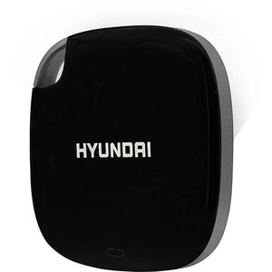 Hyundai 250 GB Portable Solid State Drive - External - Midnight Black - Notebook, Gaming Console, Tablet, Desktop PC Devic
