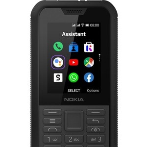 Nokia 800 Tough 4 GB Feature Phone - 6.1 cm (2.4") Active Matrix TFT LCD QVGA 240 x 320 - Cortex A7Dual-core (2 Core) 1.10