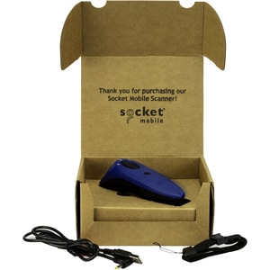 Socket Mobile SocketScan S740 Handheld Barcode Scanner - Wireless Connectivity - Blue - 495.30 mm Scan Distance - 1D, 2D -