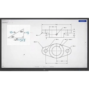 Sharp NEC Display 75" Collaborative Display - 75" LCD - Infrared (IrDA) - Touchscreen - 16:9 Aspect Ratio - 3840 x 2160 - 