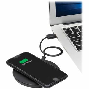 Tripp Lite by Eaton Wireless Phone Charger - 10W, Qi Certified, Apple and Samsung Compatible, Black - 5 V DC Input - 5 V D