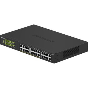 Netgear 300 GS324P 24 Ports Ethernet Switch - 2 Layer Supported - Twisted Pair - Rack-mountable, Desktop