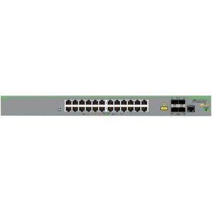 Allied Telesis CentreCOM FS980M FS980M/28DP 24 Ports Manageable Ethernet Switch - 3 Layer Supported - Modular - 4 SFP Slot