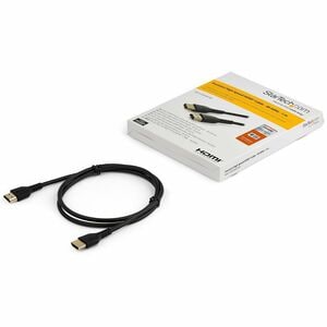StarTech.com 1m Premium Certified HDMI 2.0 Cable with Ethernet - 3ft High Speed UHD 4K 60Hz HDR Durable Rugged Ultra HD HD