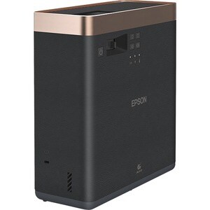 Epson EF-100 LCD Projector - 16:10 - Black - 1280 x 800 - Front, Rear - 12000 Hour Normal Mode - 20000 Hour Economy Mode -