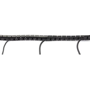 StarTech.com Kabelschutz - Schwarz - 1 Stück Paket - Kabel Sleeve - 2,5 m Länge - Polyethylen