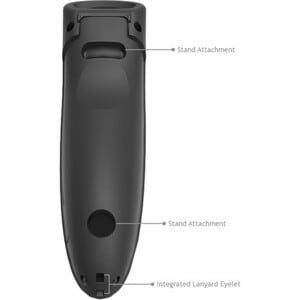 Socket Mobile DuraScan® D740, Universal Barcode Scanner, Red - Wireless Connectivity - 19.50" Scan Distance - 1D, 2D - Ima