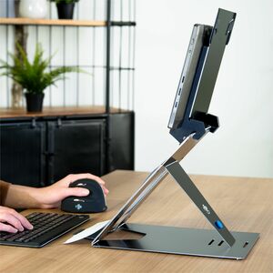 R-Go R-Go Riser Höhenverstellbar Notebook-Ständer - Bildschirmgröße: 25,4 cm (10 Zoll) bis 55,9 cm (22 Zoll) - 5 kg Tragfä