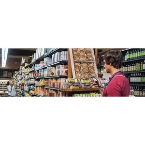 Zebra EC30 Handheld Terminal - Bildwandler - 7,6 cm (3 Zoll) - LCD - FWVGA - 854 x 480 - Touchscreen - 4 GB RAM / 32 GB Fl