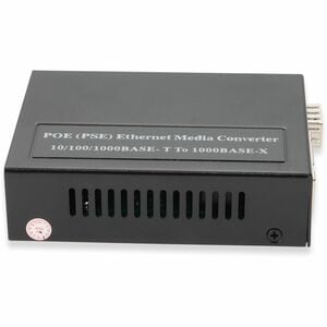 AddOn Transceiver/Media Converter - 2 Port(s) - 2 x Network (RJ-45) - Twisted Pair, Optical Fiber - Multi-mode, Single-mod