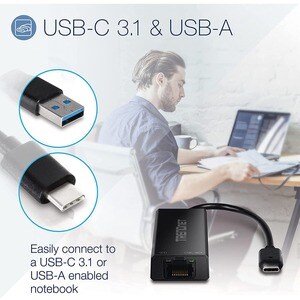 Carte Gigabit Ethernet pour Portable - TRENDnet TUC-ET2G - 2.5GBase-T - Nouveau - Portable - USB 3.1 (Gen 2) Type C - 1 Po