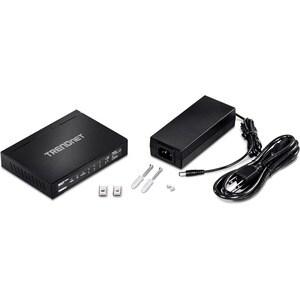 Commutateur Ethernet TRENDnet TPE-TG611 6 Ports - Gigabit Ethernet - 1000Base-T, 1000Base-FX - Nouveau - Conforme aux norm