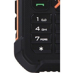 RugGear RG170 8 GB Smartphone - 6.1 cm (2.4") QVGA 240 x 320 - Cortex A53Quad-core (4 Core) 1.50 GHz - 1 GB RAM - 4G - Bla