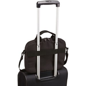 Case Logic Advantage ADVA-111 BLACK Carrying Case (Attaché) for 25.4 cm (10") to 30.5 cm (12") Notebook - Black - Polyster