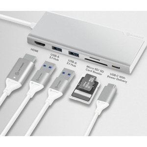 Alogic USB Type C Docking Station for Notebook, Tablet, Smartphone - 100 W - 4 x USB Ports - USB Type-C - HDMI - Thunderbo