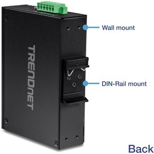 Commutateur Ethernet TRENDnet TI-E80 8 Ports - Fast Ethernet - 100Base-X - Nouveau - Conforme aux normes TAA - 2 Couche su