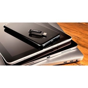 SanDisk Ultra Dual Drive Go 32 GB USB 3.1 Typ C, USB Typ-A Flash-Laufwerk - Schwarz - 150 MB/s Read Speed