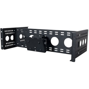 Rack Solutions 3U Adjustable Monitor Rackmount with Pan " Tilt (No Monitor) - For Monitor, Server19" Rack Width - Rack-mou