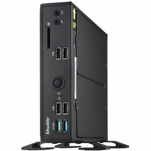 Shuttle XPC slim POS Terminal - Celeron 4205U 1,80 GHz - 4 GB DDR4 SDRAM 120 GB - Wireless LAN Gigabit-Ethernet - USB - Ne