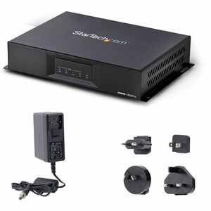 StarTech.com 2x2 HDMI Video Wall Controller, 4K 60Hz Input to 4x 1080p Output, 1 to 4 Port Multi-Screen Processor, RS-232/