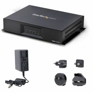 StarTech.com ST124HDVW 2x2 Videowand Controller - 4K 60Hz - HDMI 2.0 - Video Wall Verteiler - 1 x HDMI Ein - 4 x HDMI Aus 