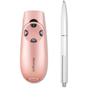 Kensington Presenter Expert Wireless With Green Laser - Rose Gold - Wireless - Radio Frequency - 2.40 GHz - Rose Gold - US