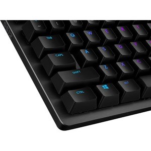 Logitech G512 Gaming Keyboard - Cable Connectivity - USB 2.0 Interface - Portuguese - Carbon - Mechanical Keyswitch Volume