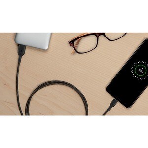 Belkin BoostCharge 2,01 m USB-C/USB-A Datentransferkabel - Cable for Smartphone, Tablet, Notebook, Stromspeicher, AirPods 
