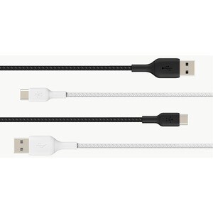 Belkin BoostCharge 2,01 m USB-C/USB-A Datentransferkabel - 1 - Cable for Smartphone, Tablet, Notebook, AirPods Pro, iPad A