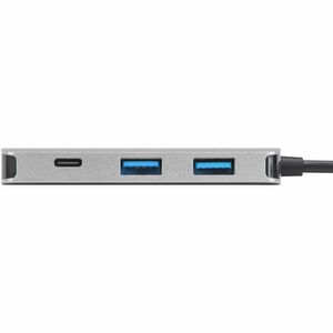 Targus ACH228EU USB Hub - USB Type C - 5 GB/s - Portable - Silver - 4 Total USB Port(s) - PC, Mac