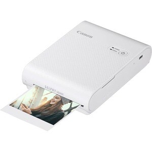 Canon SELPHY QX10 Dye Sublimation Printer - Colour - Photo Print - Portable - White - 43 Second Photo - Wireless LAN - USB