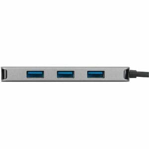 Hub USB Targus ACH226EU - USB Type C - 5 Go/s - Externe - Argenté - 4 Total de ports USB - PC, Mac