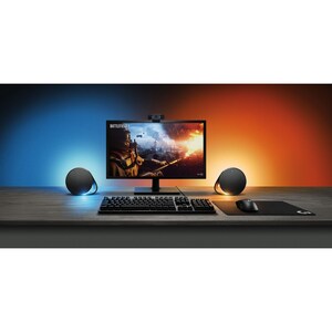 Logitech LIGHTSYNC G560 2.1 Bluetooth Lautsprechersystem - 120 W RMS - 40 Hz bis 18 kHz Frequenzgang - DTS:X, 3D Sound - USB