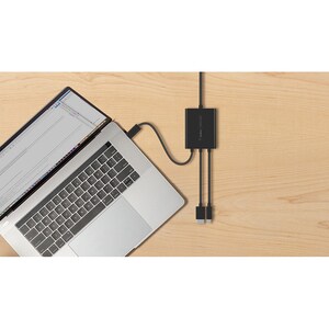 Belkin USB Type A Docking Station for Notebook/Tablet PC - USB Type-C - HDMI - Mini DisplayPort - Thunderbolt - Wired