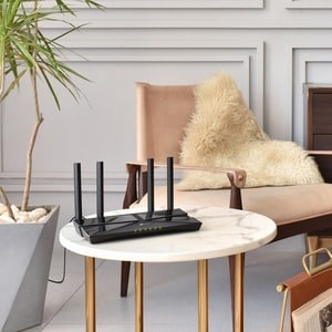 TP-Link Archer AX10 Wi-Fi 6 IEEE 802.11ax Ethernet Drahtlos Router - Dualband - 2,40 GHz ISM-Band - 5 GHz UNII-Band - 4 x 