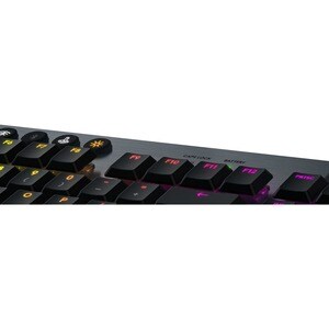 Clavier de jeu Logitech G815 - Câble Connectivité - USB Interface - Français - AZERTY Disposition - Noir - Mécanique Pavé 