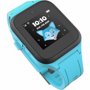 TCL MOVETIME MT40X Smartwatch - 45 mm Case Height - Kinder - Blau Body Color - Gummi Band Material - Wireless LAN - 4G - U