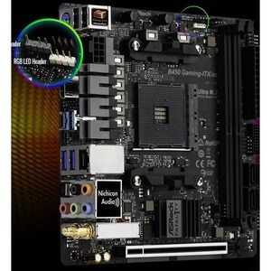 Fatal1ty B450 Gaming-ITX/ac Desktop-Mainboard - AMD Chipsatz - Sockel AM4 - Mini ITX - 32 GB DDR4 SDRAM Maximaler Arbeitss