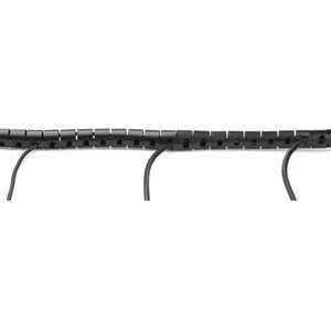 StarTech.com 1.5m / 4.9ft Cable Management Sleeve - Spiral - 25mm / 1" Diameter - W/ Cable Loading Tool - Expandable Coile