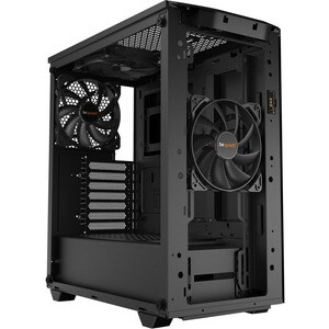 be quiet! Pure Base 500 BGW37 Computergehäuse - ATX, Micro ATX, Mini ITX Motherboard Supported - Gehärtetes Glas, Acrylnit